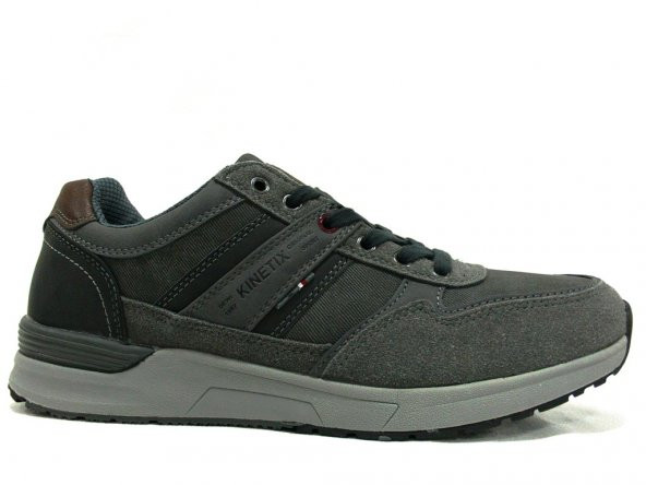 Kinetix Alf Gri Bağcıklı Casual Erkek Spor Ayakkabı - 2