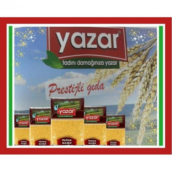 Yazar 25 kg Tam Buğday Dürüm Bulgur - 3