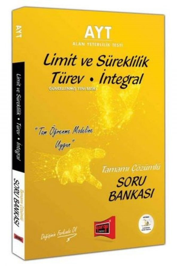 Yargı Yayınları AYT Limit ve Süreklilik-Türev-İntegral Tamamı Çözümlü Soru Bankası