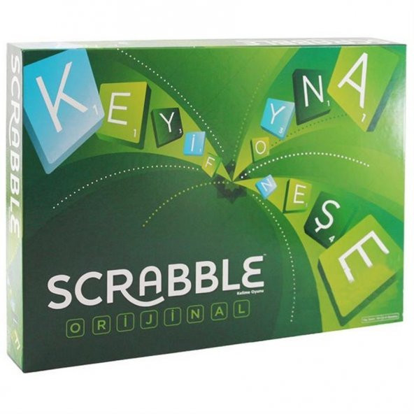 Scrabble Orjinal Türkçe Kelime Üretme Oyunu Kutu Aile Oyunu Eğitici Ve Zeka Geliştiren Oyuncak