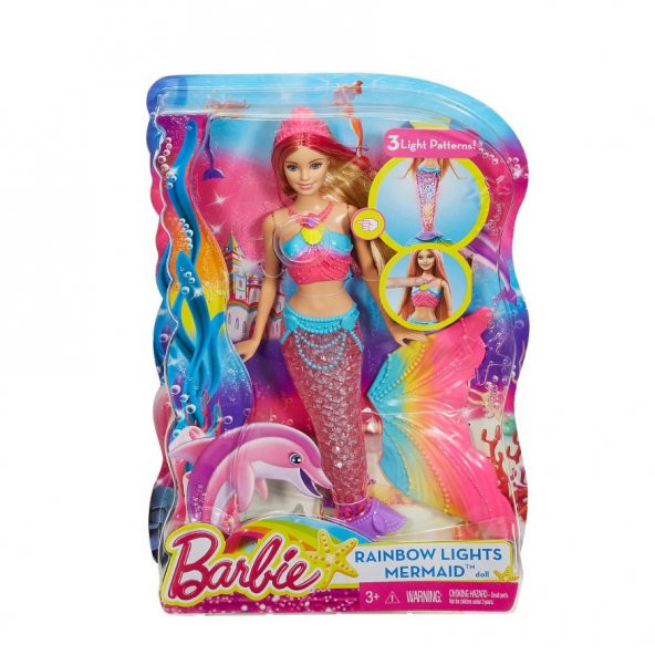 Barbie Bebek Işıltılı Deniz Kızı Oyuncak Bebek Kız Evcilik Oyuncakları Orjinal Lisanslı Oyuncak