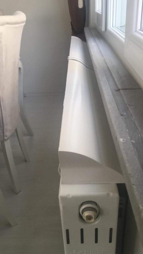 Isıyay Petek Üstü Isı Yönlendirici Ayarlanabilir Ölçü 75-140 cm Arası Her Peteğe Uygun Kalorifer Radyatör Doğalgaz Peteği - 7