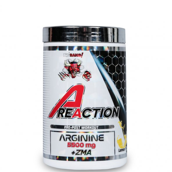 Arjinin + ZMA 60 Servis Limon Aromalı Protouch A-Reaction BigBang Series
