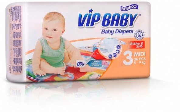 Bebiko Vip Baby Bebek Bezi Seçmeli Bedenler 132den Başlayan Adetler - 3