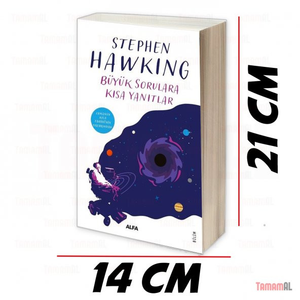 Büyük Sorulara Kısa Yanıtlar / Stephen Hawking ALFA 9786051719092 - 2