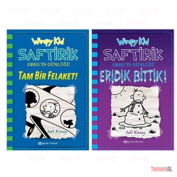 SAFTİRİK 12+13 + AFACAN DENNİS iN GÜNLÜĞÜ 1+2+3+4 (6 KİTAP) SET - 3
