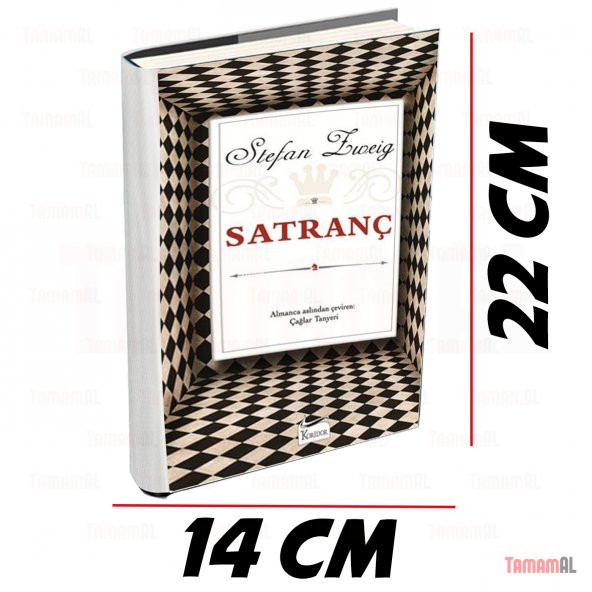 SATRANÇ / STEFAN ZWEİG LÜX BEZ CİLTLİ SERT KAPAK DÜNYA KLASİKLERİ - Resim 3