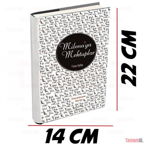 MİLENAYA MEKTUPLAR / FRANZ KAFKA LÜX BEZ CİLTLİ SERT KAPAK KİT - Resim 2
