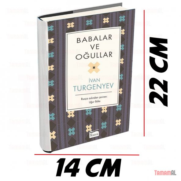BABALAR ve OĞULLAR LÜX BEZ CİLTLİ SERT KAPAK DÜNYA KLASİKLERİ - 2
