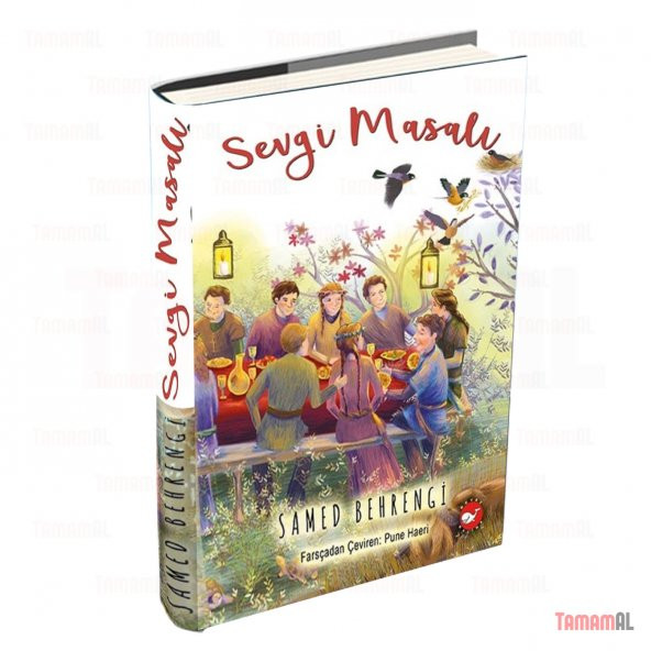 SEVGİ MASALI SAMED BEHRENGİ RENKLİ RESİMLİ HİKAYE CİLTLİ KİTAP - 3