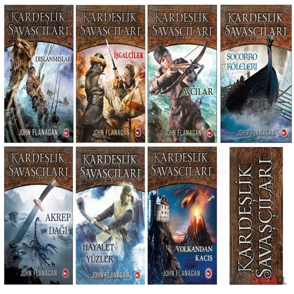 KARDEŞLİK SAVAŞÇILARI MACERA AKSİYON (John Flanagan) 8 KİTAP Seti - Resim 2