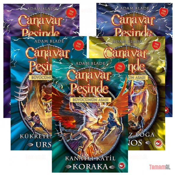 CANAVAR PEŞİNDE SERİSİ 52 MACERA HİKAYE KİTAP SETİ - 2