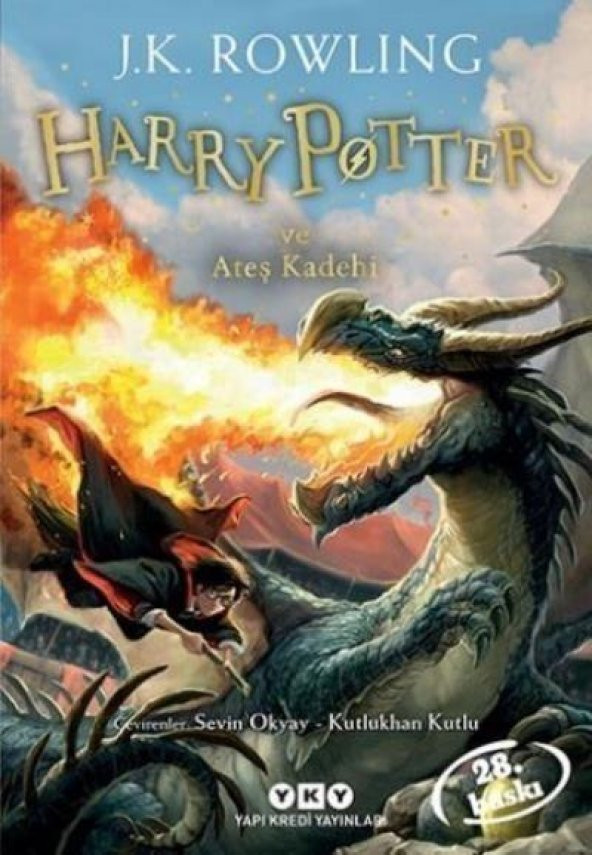 Harry Potter 4 Harry Potter ve Ateş Kadehi J.K. Rowling TÜRKÇE