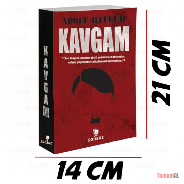 ADOLF HİTLER / KAVGAM TAM METİN / 540 SAYFA / SONSUZKİTAP - 3