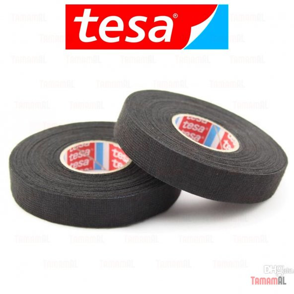 TESA (ALMAN MARKASI) TÜYLÜ BEZ KABLO İZOLASYON BANT 19X15MT - 6