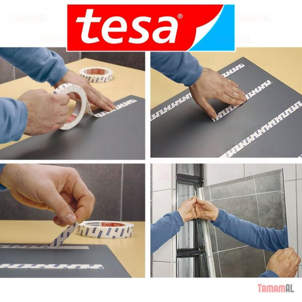 TESA (Çok KALİTELİ) BANYO AYNA Çerçeve Çift Taraflı SÜNGER BANT - 5