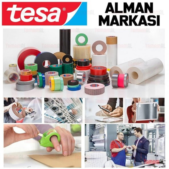 TESA POWER DUCT TAPE 25 50 mm X 50 METRE TAMİR BANDI - 5