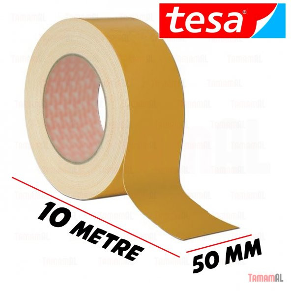 TESA (ALMAN MARKASI) HALI KAYDIRMAZ ÇİFT TARAFLI BANT 5 /10 Metre - 6