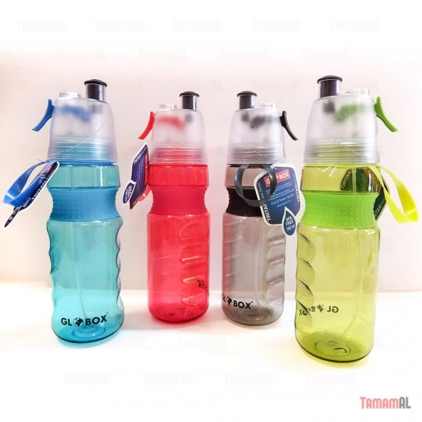 SPREYLİ MATARA TRİTAN tupperware GIDA PLASTİĞİ 0 BPA FREE 700ML - 2