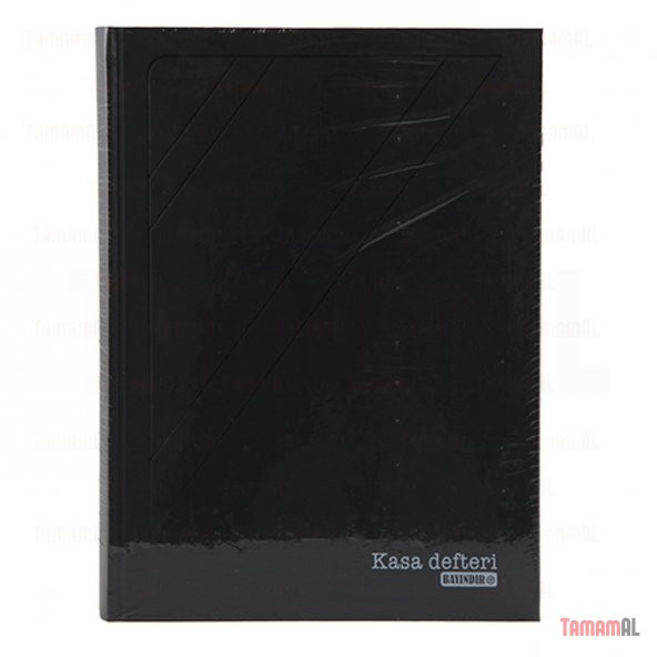 BAYINDIR (ÇOK KALİTELİ) KASA DEFTERİ 17X24 cm 160 / 320 / 365 Yap - 5