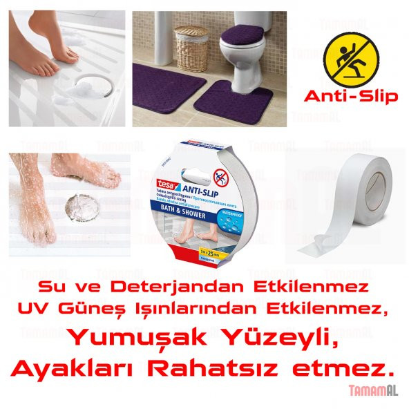 TESA (ALMAN MARKASI) Banyo Duş Kuvet Fayans KAYDIRMAZ Anti-Slip - 2