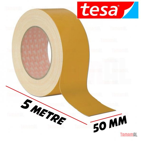 TESA (ALMAN MARKASI) HALI KAYDIRMAZ ÇİFT TARAFLI BANT 5 /10 Metre - 4
