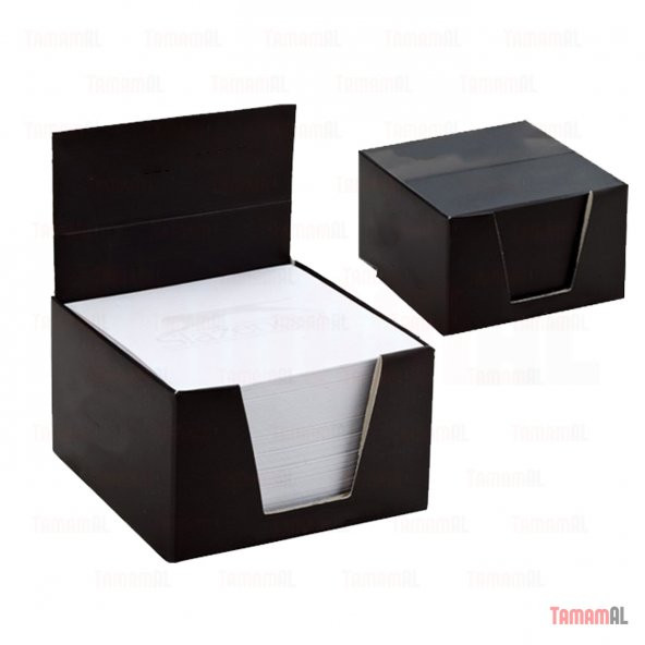 4 ADET Küp BLOKNOT 500 Yaprak 80x80 mm Kare1.hamur Beyaz kağıt - 4