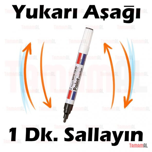PİLOT Araç Kaporta Rötuş BEYAZ Boya Kalemi (ÇOK KALİTELİ) JAPON M - 5