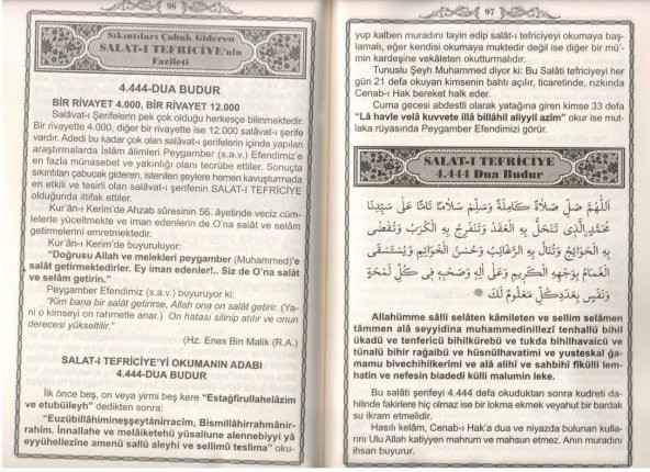 ESMA yayınları 4444 DUA Güllü YASİN ORTA Mustafa VARLI - 6