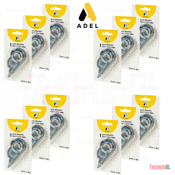 ADEL Şerit Düzeltici DAKSİL 5mmx8metre ÇOK KALİTELİ 12 ADET - 3