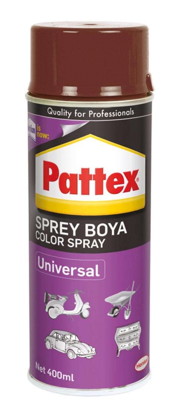 PATTEX (Çok Kalite) KAHVE R Boya Universal Color Spray ALMAN MALI