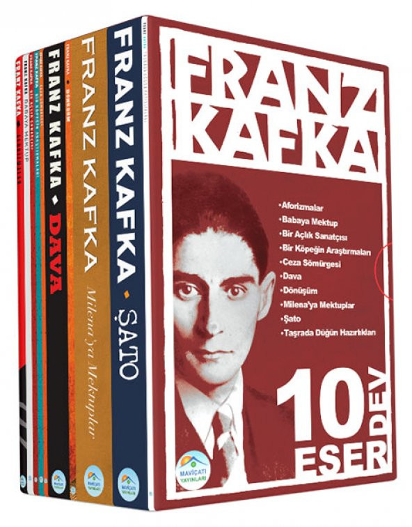 Franz Kafka Seti (10 Kitap) Roman Seti