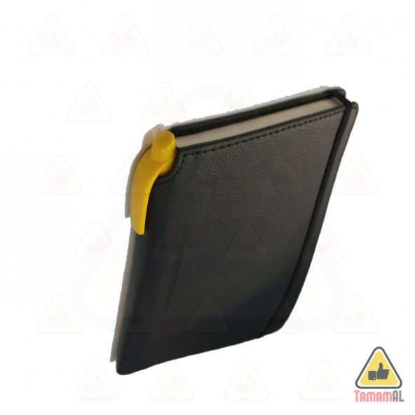 Termo Cilt Deri DEFTER Lastikli 14x20 Tarihsiz AJANDA Kalem Yuval - 9