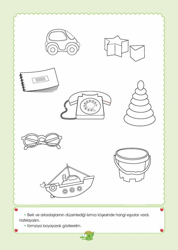 OKUL ÖNCESİ EĞİTİM SETİ 4+ YAŞ KAVRAMLAR DÜNYASI Etkinlik Kitabı - 6