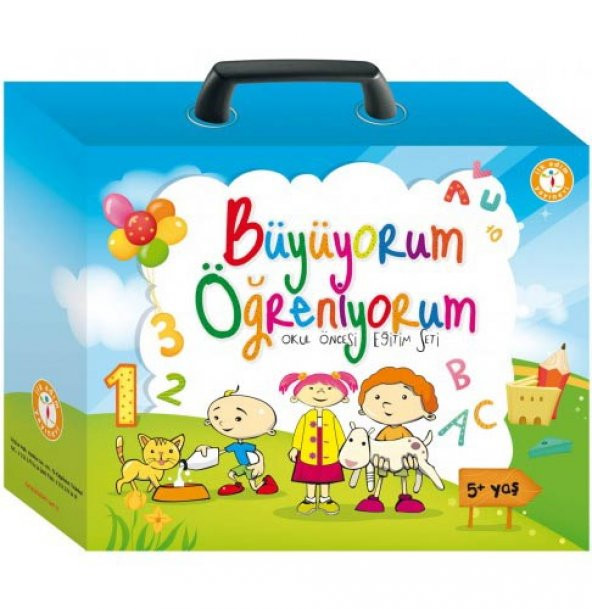 BÜYÜYORUM ÖĞRENİYORUM / 11 ETKİNLİK KİTAP OKUL ÖNCESİ EĞİTİM SETİ - 2