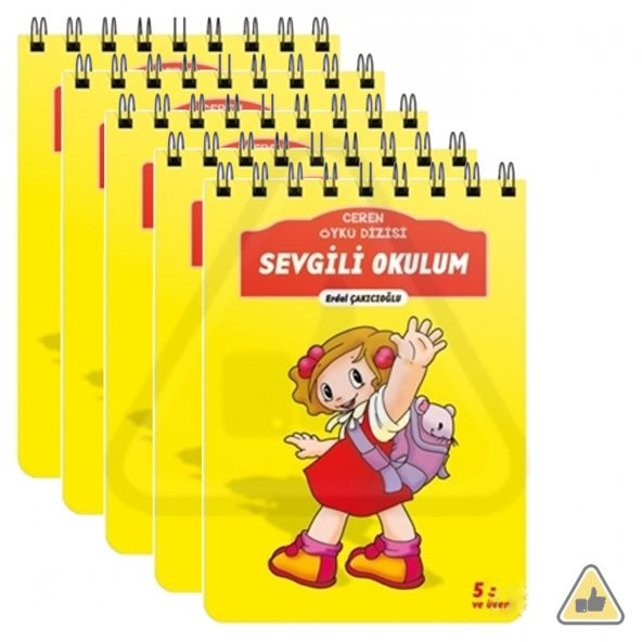 CEREN ÖYKÜ DİZİSİ HİKAYE OKUMA YAZMA EĞİTİM 21X30 CM 10 KİTAP SET - 2
