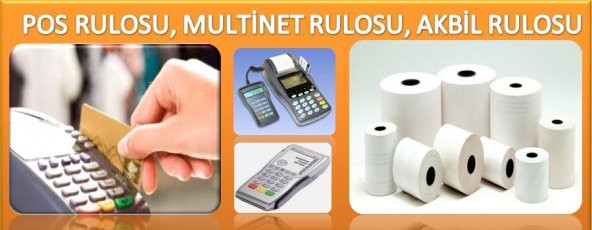 YAZAR KASA FİŞİ 56 mm x 16 mt TERMAL ekonomik POS RULO 10 adet - 3