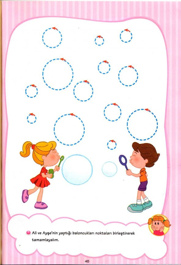 ÇİZGİ DÜNYASINA İLK ADIM / OKUL ÖNCESİ EĞİTİM KİTABI 3+ YAŞ ÜZERİ - 3