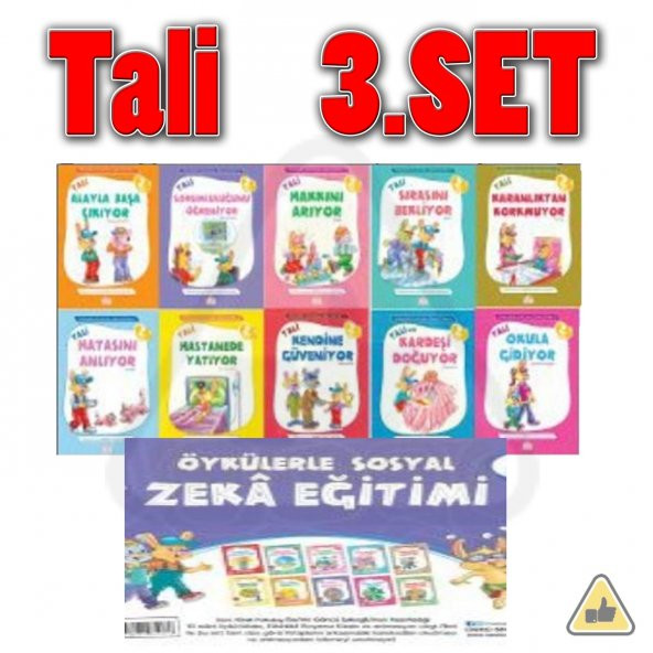 NESİL ÖYKÜLERLE SOSYAL DAVRANIŞ ZEKA EĞİTİMİ TALİ 3.SET 10 ÖYKÜ