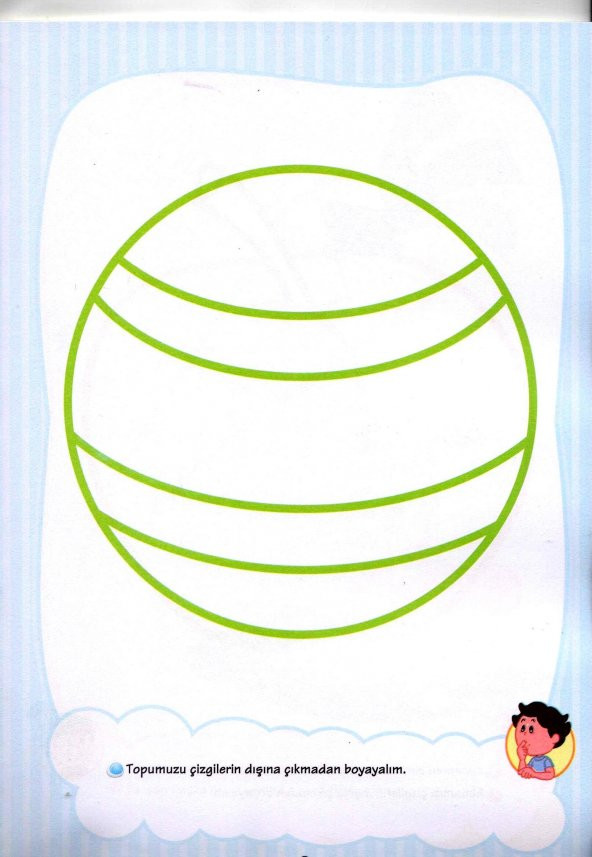 ÇİZGİ DÜNYASINA İLK ADIM / OKUL ÖNCESİ EĞİTİM KİTABI 3+ YAŞ ÜZERİ - 4