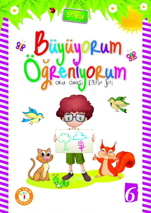 BÜYÜYORUM ÖĞRENİYORUM / 11 ETKİNLİK KİTAP OKUL ÖNCESİ EĞİTİM SETİ - 5