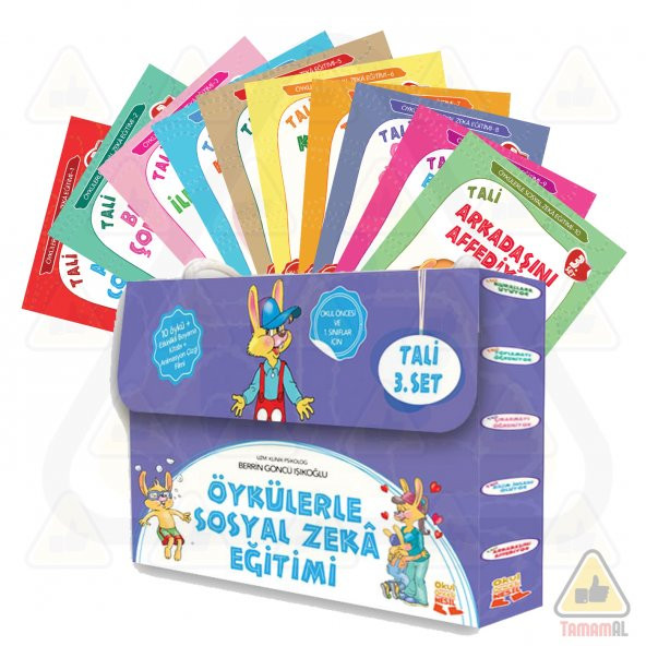 NESİL ÖYKÜLERLE SOSYAL DAVRANIŞ ZEKA EĞİTİMİ TALİ 3.SET 10 ÖYKÜ - Resim 2