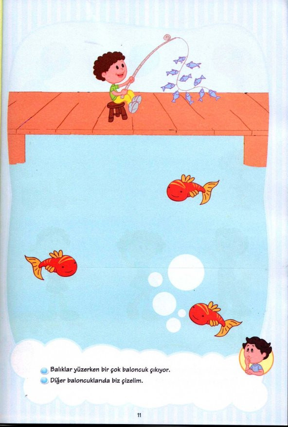 ÇİZGİ DÜNYASINA İLK ADIM / OKUL ÖNCESİ EĞİTİM KİTABI 3+ YAŞ ÜZERİ - 5