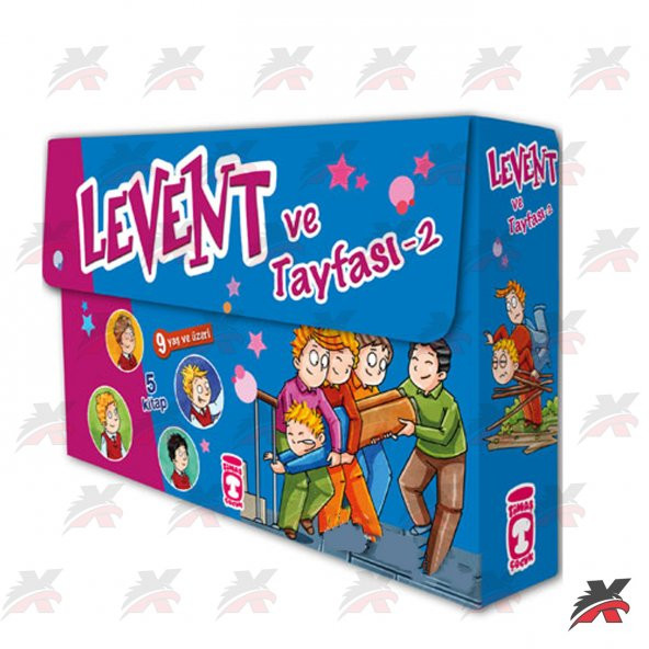 LEVENT ve TAYFASI -2 SER / 5 KİTAP SET