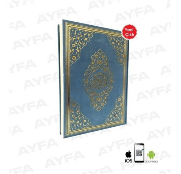 AYFA 058F MÜHÜRLÜ ORTA KURAN 2 RENK-FLOK KAPAK - 4