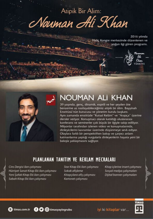 DİRİLT KALBİNİ  NOUMAN ALİ KHAN  TİMAŞ YAYINLARI - 2