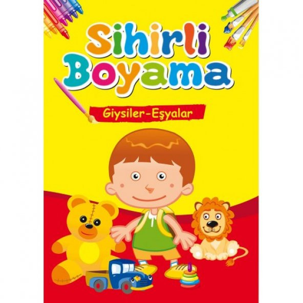 SİHİRLİ BOYAMA KİTABI 4 KİTAP OKUL ÖNCESİ ÖRNEKLİ - 2