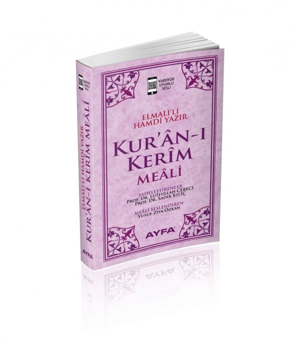 AYFA 108 CEP BOY METİNSİZ MEAL (KAREKOD UYUMLU-SESLİ) - 2