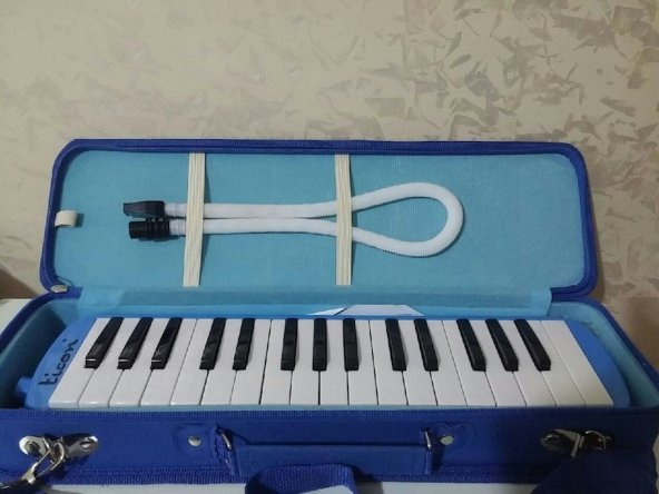 32 TUŞLU MELODİKA MASAÜSTÜ ÜFLEME BORULU 32K / ÇANTALI FERMUARLI - 8