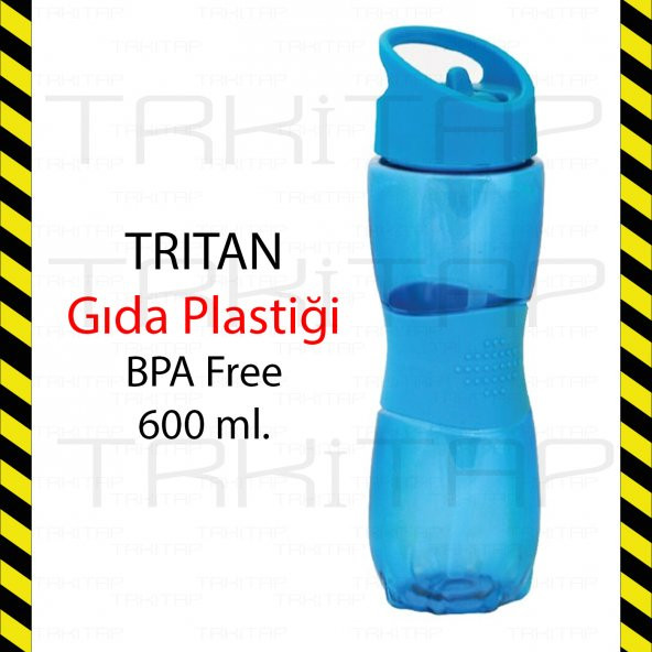 TRİTAN tupperware GIDA PLASTİĞİ 0 BPA FREE MATARA 600ML. GLOBOX